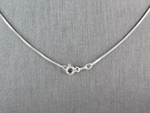 Load image into Gallery viewer, Womens Estate Sterling Silver Modernist Amethyst CZ Pendant Necklace 9.4g E7565