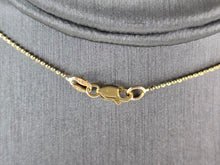 Load image into Gallery viewer, Womens Estate 14K Yellow &amp; White Gold Modernist Beaded Necklace 5.7g E7573