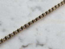 Load image into Gallery viewer, Womens Vintage Estate 14K Yellow Gold Diamond Tennis Bracelet 7.2g E7577