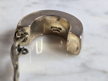 Load image into Gallery viewer, Womens Vintage Estate Sterling Silver Barra Earrings 16.6g E7586