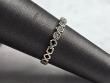 Load image into Gallery viewer, Womens Vintage Estate 14k White Gold Diamond Ring 1.3g #E7596