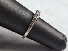 Load image into Gallery viewer, Womens Vintage Estate 14K White Gold Diamond Ring, 2.2g E7598