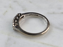Load image into Gallery viewer, Womens Vintage Estate 14K White Gold Diamond Ring, 2.2g E7598