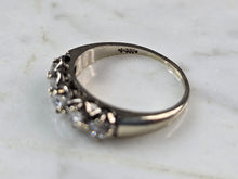 Load image into Gallery viewer, Womens Vintage Estate 14K White Gold Tru Joy Diamond Ring, 3.0g E7599