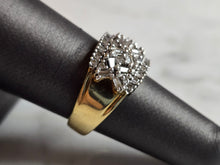 Load image into Gallery viewer, Womens Vintage Estate 10K Yellow Gold 1ct Diamond Ring 7.1g E7603