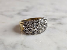 Load image into Gallery viewer, Womens Vintage Estate 10K Yellow Gold 1ct Diamond Ring 7.1g E7603