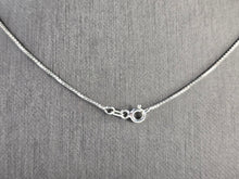 Load image into Gallery viewer, Womens Vintage Estate Sterling Silver Smoky Quartz Pendant Necklace 7.9g E7608