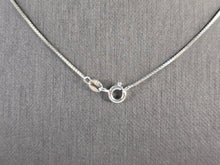 Load image into Gallery viewer, Womens Vintage Estate Sterling Silver Modernist Pendant &amp; Necklace 8.9g E7619