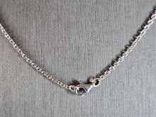 Load image into Gallery viewer, Womens Vintage Estate Sterling Silver Modernist Pendant &amp; Necklace 9.6g E7631