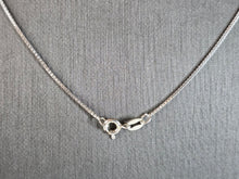 Load image into Gallery viewer, Womens Vintage Estate Sterling Silver Lapis Pendant &amp; Necklace 7.8g E7632