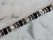 Load image into Gallery viewer, Womens Vintage Estate Sterling Silver Deco Style Necklace 54.8g E7634