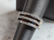 Load image into Gallery viewer, Womens Vintage Estate 10K Rose Gold Diamond &amp; Ruby Ring, 5.9g E7647
