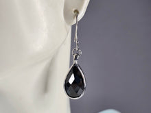 Load image into Gallery viewer, Womens Vintage Estate Sterling Silver Modernist Earrings 7.7g E7662