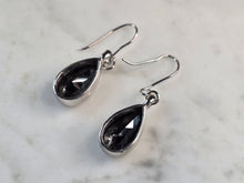 Load image into Gallery viewer, Womens Vintage Estate Sterling Silver Modernist Earrings 7.7g E7662