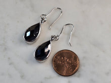 Load image into Gallery viewer, Womens Vintage Estate Sterling Silver Modernist Earrings 7.7g E7662