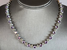 Load image into Gallery viewer, Womens Vintage Estate Sterling Silver Modernist Necklace 53.7g E7680