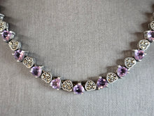 Load image into Gallery viewer, Womens Vintage Estate Sterling Silver Modernist Necklace 53.7g E7680