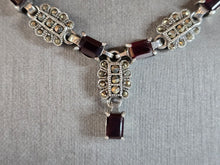 Load image into Gallery viewer, Womens Vintage Estate Sterling Silver Modernist Necklace 58.5g E7685