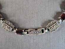 Load image into Gallery viewer, Womens Vintage Estate Sterling Silver Modernist Necklace 58.5g E7685