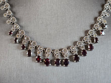 Load image into Gallery viewer, Womens Vintage Estate Sterling Silver Modernist Necklace 54.3g E7686