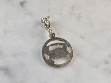 Load image into Gallery viewer, Womens Vintage Estate Sterling Silver Zodiac Cancer Pendant 1.4g E7687