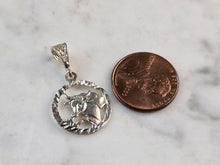 Load image into Gallery viewer, Womens Vintage Estate Sterling Silver Zodiac Taurus Pendant 1.2g E7692