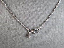 Load image into Gallery viewer, Womens Estate Sterling Silver Modernist Butterfly Opal Necklace 8.9g E7695