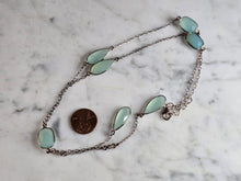 Load image into Gallery viewer, Womens Vintage Estate Sterling Silver Modernist Pendant Necklace 14.1g E7707