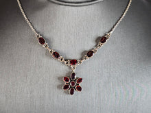 Load image into Gallery viewer, Womens Vintage Estate Sterling Silver Modernist Necklace 11.7g E7708