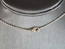 Load image into Gallery viewer, Womens Vintage Estate Sterling Silver Modernist Necklace 11.7g E7708