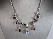 Load image into Gallery viewer, Womens Vintage Estate Sterling Silver Modernist Necklace  20.3g E7710