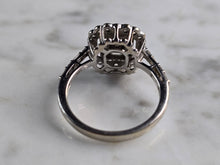 Load image into Gallery viewer, Womens Vintage Estate 14K White Gold Diamond Ring, 3.4g E7717