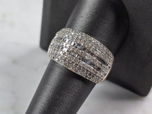 Load image into Gallery viewer, Womens Vintage Estate 10K Yellow Gold Modernist Diamond Ring 6.0g E7751