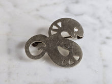 Load image into Gallery viewer, Womens Vintage Estate Sterling Silver Modernist Snake Brooch 5.8g E7753