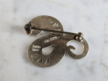 Load image into Gallery viewer, Womens Vintage Estate Sterling Silver Modernist Snake Brooch 5.8g E7753