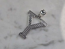 Load image into Gallery viewer, Womens Sterling Silver Initial Letter " Y " Pendant 1.0g E7758