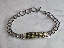 Load image into Gallery viewer, Womens Vintage Estate Sterling Silver Modernist Bracelet 18.6g E7772
