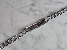 Load image into Gallery viewer, Womens Vintage Estate Sterling Silver Modernist Bracelet 18.6g E7772