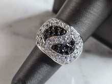 Load image into Gallery viewer, Womens Vintage Estate Sterling Silver Art Deco Style Ring 7.8g E7777