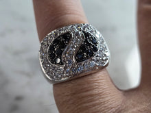 Load image into Gallery viewer, Womens Vintage Estate Sterling Silver Art Deco Style Ring 7.8g E7777