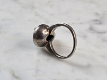 Load image into Gallery viewer, Womens Vintage Estate Sterling Silver Topaz Ring 8.5g #E7802