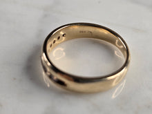 Load image into Gallery viewer, Womens Vintage Estate 14K Gold Tessler Weiss Diamond Ring 4.2g E7806
