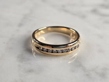 Load image into Gallery viewer, Womens Vintage Estate 14K Gold Tessler Weiss Diamond Ring 4.2g E7806