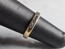 Load image into Gallery viewer, Womens Vintage Estate 14K Yellow Gold Diamond Ring 2.7g #E7808