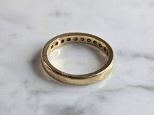 Load image into Gallery viewer, Womens Vintage Estate 14K Yellow Gold Diamond Ring 2.7g #E7808