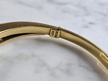 Load image into Gallery viewer, Womens Vintage Estate 18K Yellow Gold Blue Opal Bracelet, 27.5g E7811