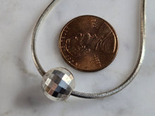 Load image into Gallery viewer, Womens Vintage Estate Sterling Silver Modernist Necklace 9.6g E7832