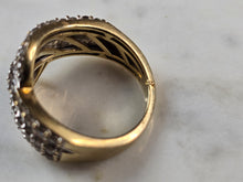 Load image into Gallery viewer, Womens Vintage Estate 10K Gold Diamond Ring 6.0g #E7836