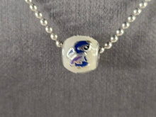 Load image into Gallery viewer, Womens Vintage Estate Sterling Silver Disney Ohana Charm Necklace 10.1g E7843