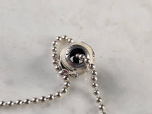 Load image into Gallery viewer, Womens Vintage Estate Sterling Silver Disney Ohana Charm Necklace 10.1g E7843
